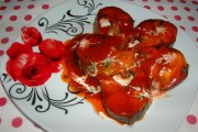 Macrou în sos tomat