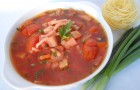 Supă deasă de legume cu tăiţei