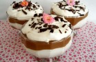 Mousse de cafea cu frişcă